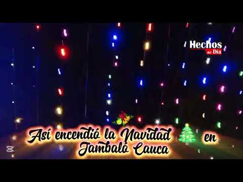 ASÍ DIO INICIO LA NAVIDAD EN JAMBALÓ CAUCA 
