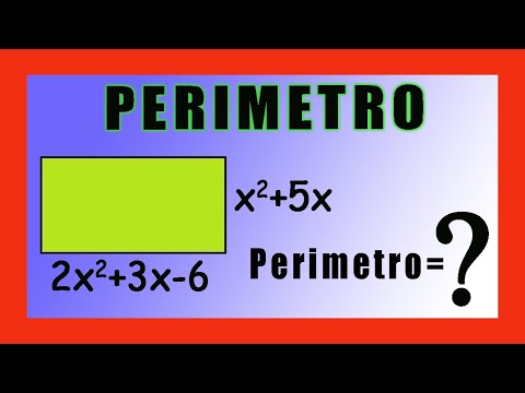 ✅👉 Perimetro de un Rectangulo con Expresiones Algebraicas