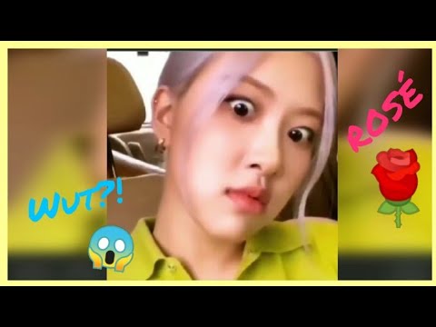 One minute of Blackpink Rosé being UGLY and ANNOYING