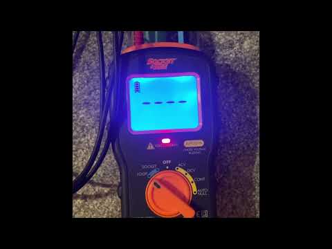 Earth loop impedance test