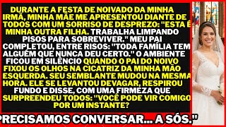 Meus pais sempre me CHAMARAM DE VERGONHA da família. O pai do meu noivo percebeu algo que eles...