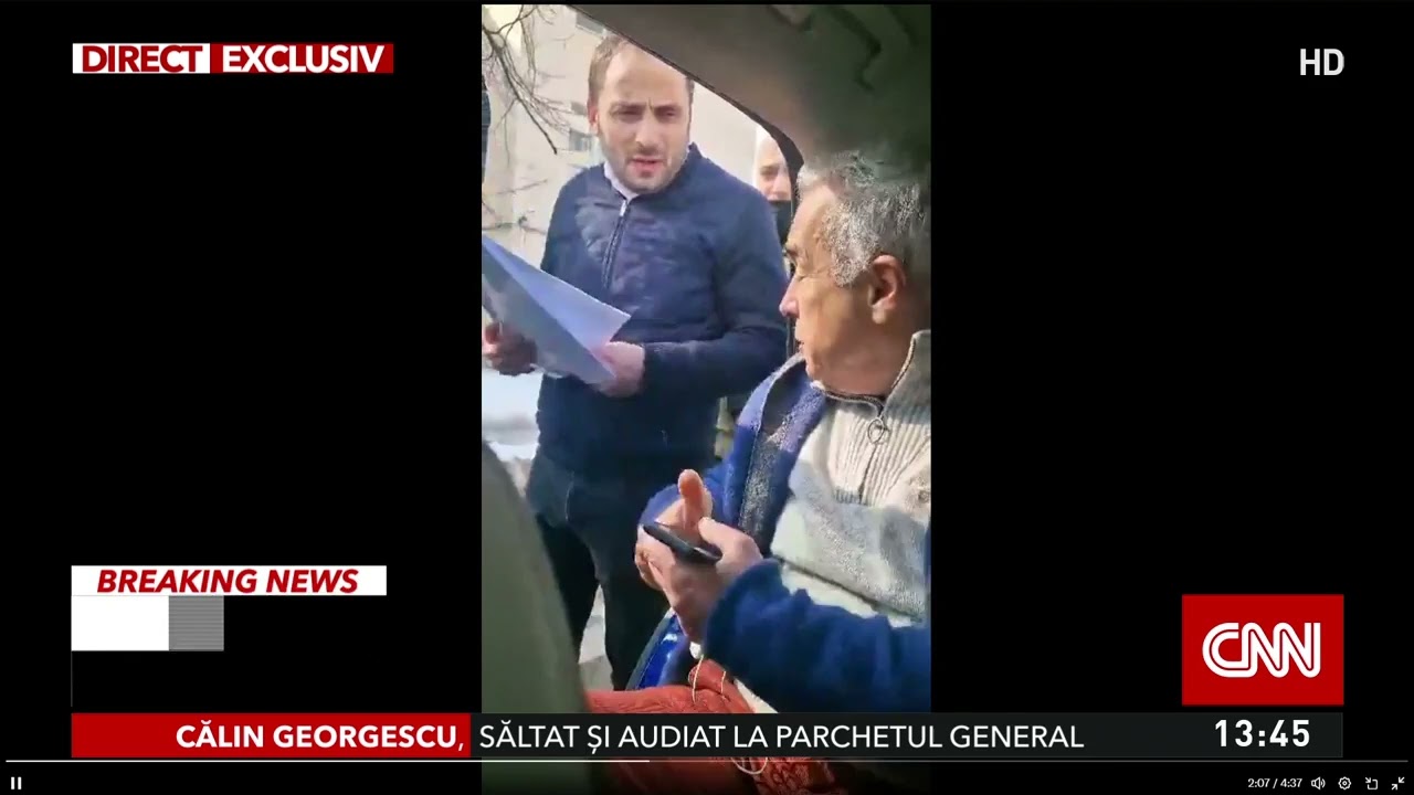 Imagini cu Călin Georgescu în momentul în care a fost săltat de poliție: „Am nevoie la toaletă”