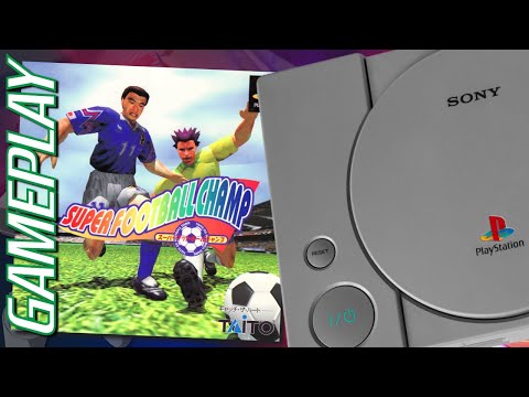 PS1 Super Football Champ Gameplay