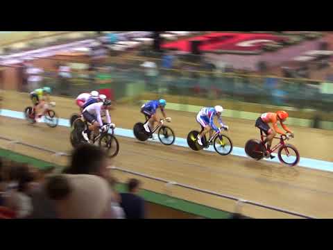 UCI Track World Cup Minsk 2018 omnium men Tempo race
