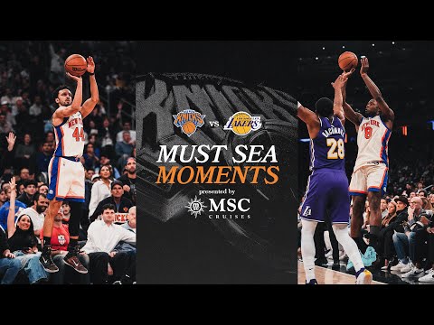 Knicks Win Against the Los Angeles Lakers | February 1st, 2026