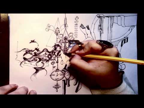 Speed Drawing 2 - Drawing Time Lapse 2 - NENI