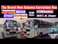 BENGALURU TO BIDAR Bus Journey KKRTC ಕಲ್ಯಾಣ ಕರ್ನಾಟಕ ಸಾರಿಗೆ Bra