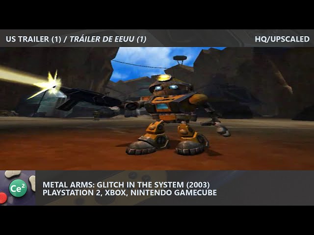 Metal arms glitch in the system (pal)