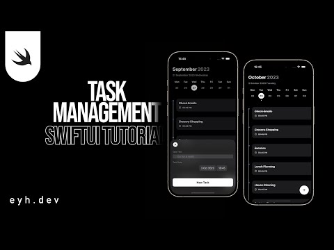 Source Code SwiftUI Tutorial: Building an Advanced Task Management App - Complex UI - Xcode 15
