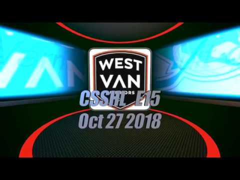 West Van Warriors E15 - Oct 27 vs POE