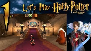 Let's Play Harry Potter And The Philosopher's Stone #001 - Flippin' Hell!