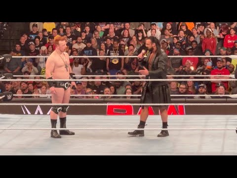 Drew McInyre Forces Sheamus to Break Character during WWE Raw 4/22/24