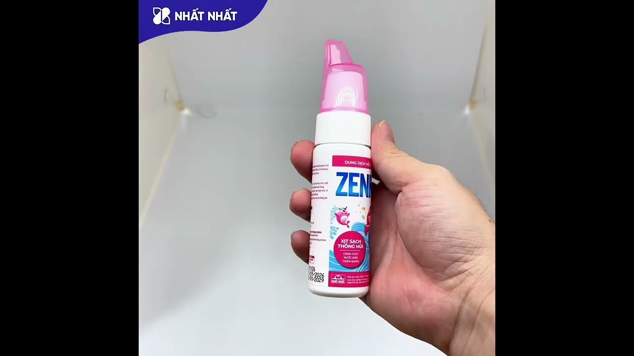 Dung dịch vệ sinh mũi Zenko trẻ em