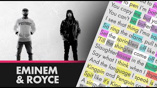 Royce da 5&#39;9 ft. Eminem on Caterpillar - Lyrics, Rhymes Highlighted (279)
