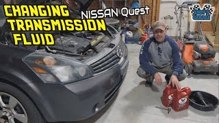 How To Change Transmission Fluid - Nissan Quest (Andy’s Garage: Episode - 531)