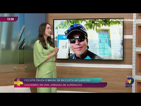 Aventura sobre duas rodas leva morador de Meleiro pelo Brasil