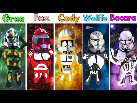 10 GREATEST Clone Commanders in Star Wars EXPLAINED