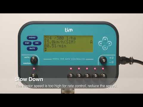 Reduce Speed Alarm