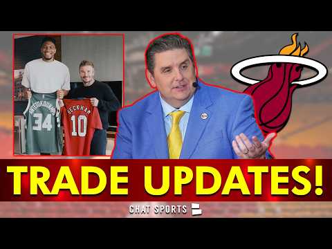 Miami Heat Fans Get A STACK Of Giannis Antetokounmpo Trade Updates