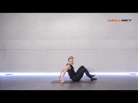 Venyttely lattialla 10 min