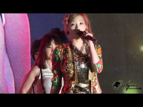120525 고려대학교축제 소녀시대태티서 babystep 태연 ver