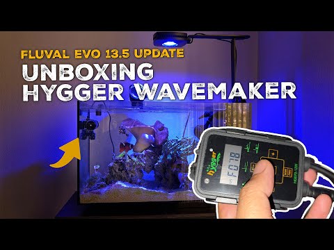 Hygger Wavemaker Unboxing - Fluval Evo 13.5 Update