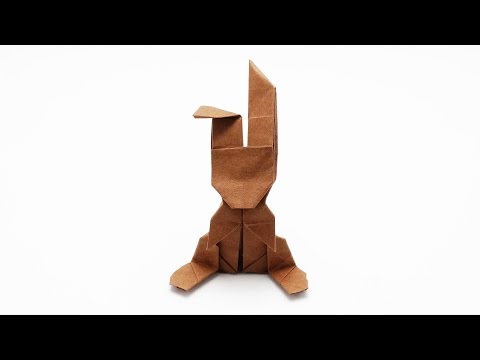 ORIGAMI MONEY BUNNY v2/ BUNNY BOOKMARK (Jo Nakashima)