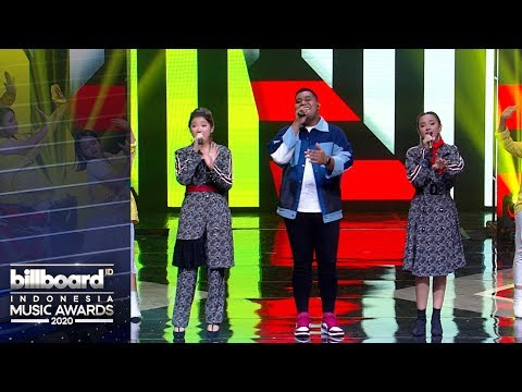 BILLBOARD INDONESIA MUSIC AWARDS 2020 - Andmesh Kamaleng X Lyodra Idol X Tiara Idol