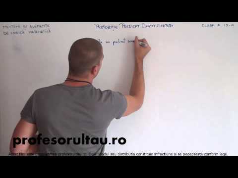 29   Multimi si elemente de logica matematica   propozitie, predicat, cuantificatori    partea 14