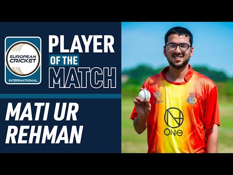 POTM Match 3: M.Rehman - ITA vs ESP | ECI Italy-Spain | 12 May 2024 | ECI24.025