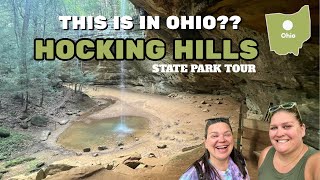 HIKE WITH US AT HOCKING HILLS STATE PARK LOGAN, OH | TOWERING CLIFFS & CAVES | HIKING 5 BEST TRAILS