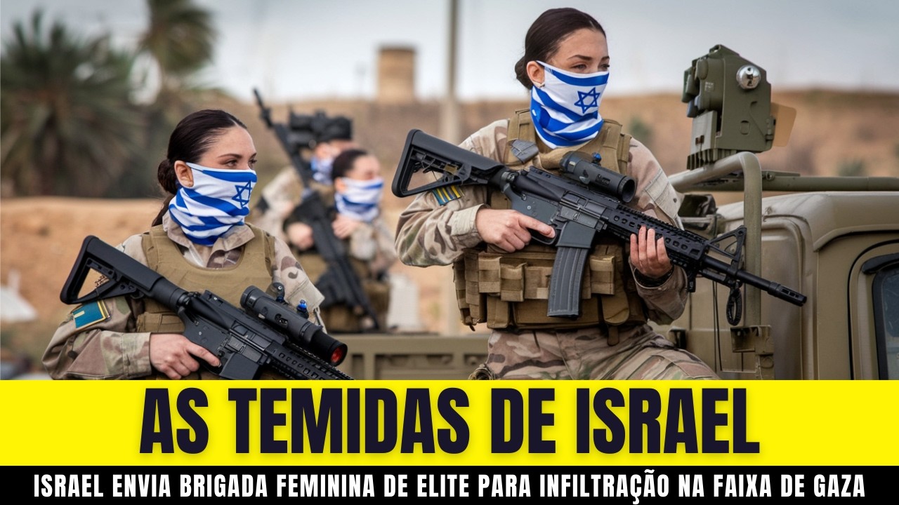 ISRAEL Ativa as Caveiras da BRIGADA DE MULHERES