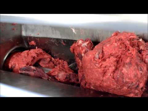 Mbps m160g meat grinder venison large bones cut demo