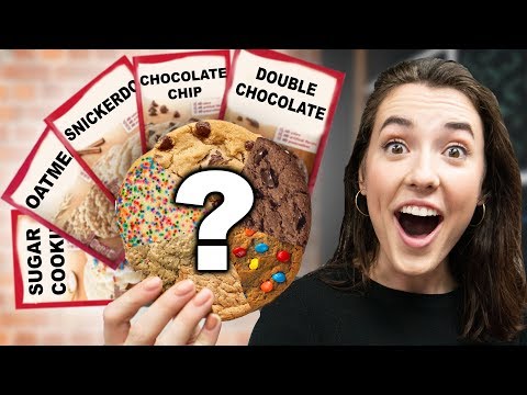 10 Different Cookie Doughs In One Cookie! Video