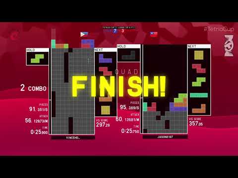 Tetr.io Cup #3 - VinceHD Vs. Jason0107 - Losers Top 8