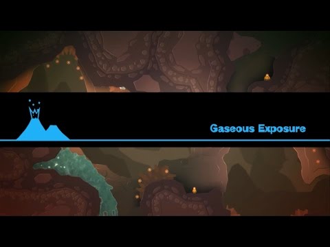 PixelJunk Shooter Ultimate 100% Playthrough Part 6 - Gaseous Exposure