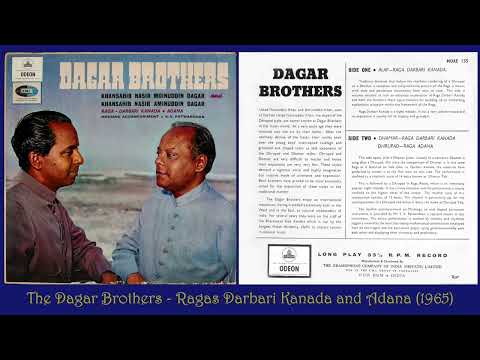 The Dagar Brothers - Ragas Darbari Kanada and Adana
