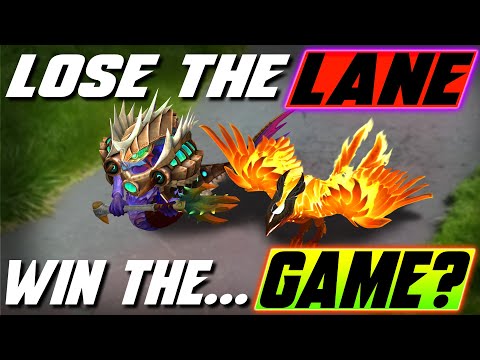 Lose LANE... WIN GAME? - Dota 2 - Grubby