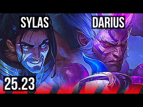 SYLAS vs DARIUS (TOP) | EUW Diamond | 25.23