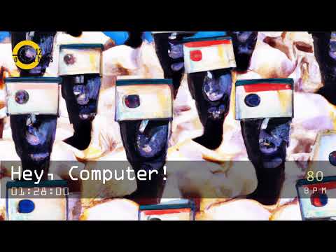 [Day 372] Hey, Computer! - Free experimental synth rap beat [80 BPM]