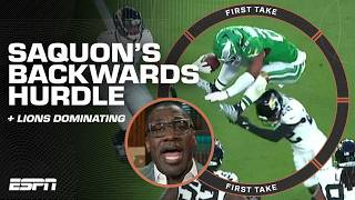Shannon Sharpe 🗣️ SAQUON BARKLEY HAD THE 'PLAY OF THE YEAR!' + Lions the BEST OVERALL? | First Take