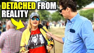 MAGA Lady Gives Comedian a Lethal Dose of Brain Rot