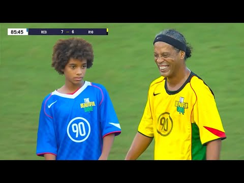 AT 12 YEARS OLD, KAUAN BASILE DESTROYED RONALDINHO AND SHOWED HIM WHO IS THE NEXT KING OF FOOTBALL