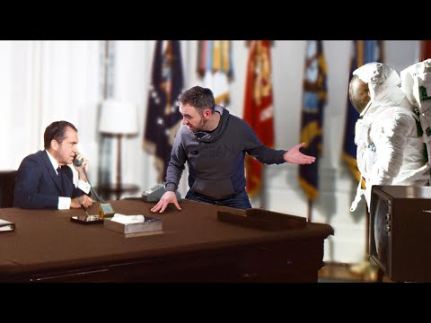 Does Nixon's Phone call debunk the Moon landings?