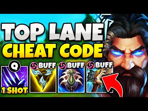 THERE'S A NEW MENACE OF TOP LANE AND IT'S Q MAX UDYR! (BUFFED HAIL OF BLADES)