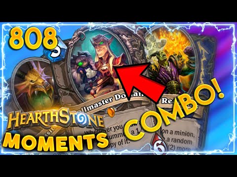 CRAZY TAVERNS OF TIME COMBO!! | Hearthstone Daily Moments Ep.808