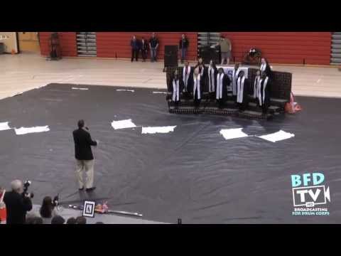 The Everett Winter Color Guard @ The 2013 Night of Percussion Fundraiser - BFDTV