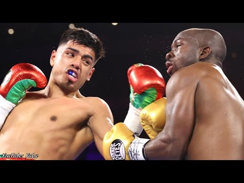 CARLOS BALDERAS VS JULIO CORTEZ (4th RD TKO) EARLY STOPPAGE?