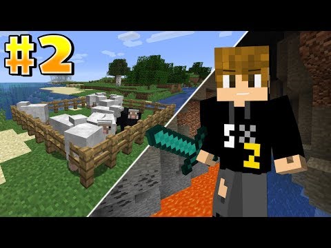 FINALMENTE HO TROVATO I DIAMANTI E HO CREATO LA MIA PRIMA FARM! - LA SERIE SCOMPARSA Minecraft #2