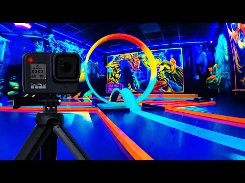 GoPro Hero8 Black - VLOG PRAG - TEST ALLTAG, Wann wieder DROHNEN ? Prag Blacklight Minigolf